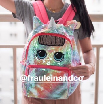 *FRAULEINCO* Ransel Korea Sequin Unicorn