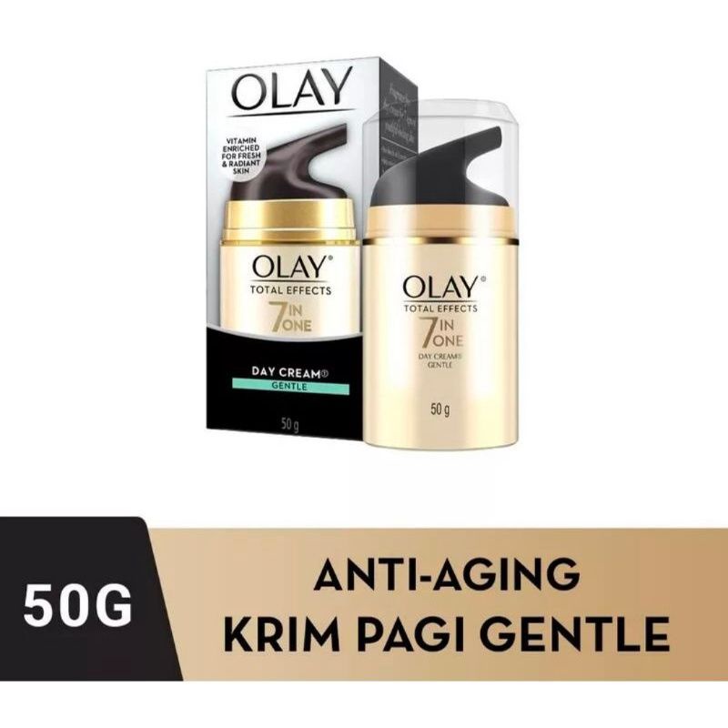 OLAY Total Effects 7 in One Day Cream Gentle Krim Pelembab 50g EXP 2024-2025