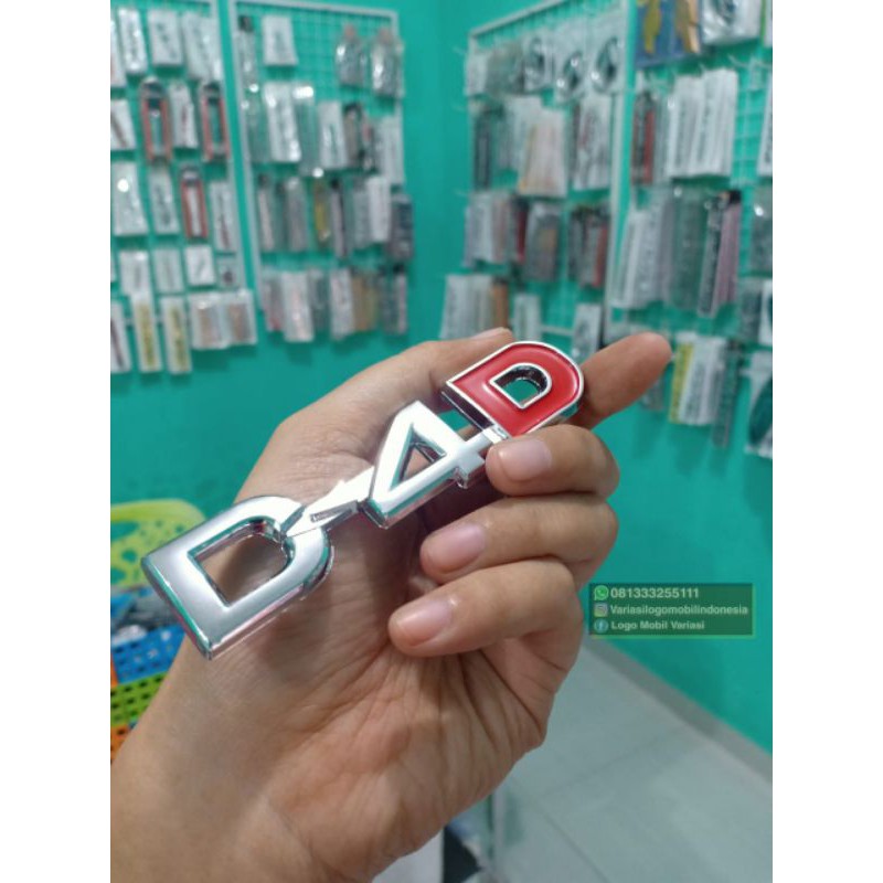 Emblem logo D4D original toyota fortuner innova hilux hiace