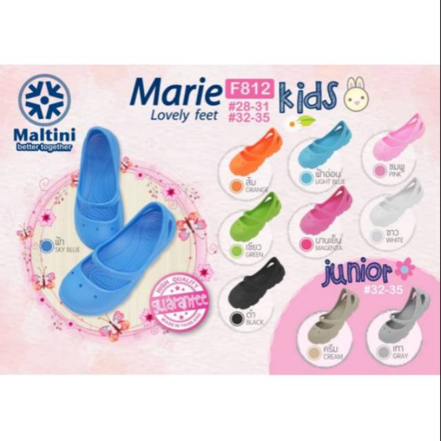 Sepatu jelly anak perempuan - Maltini Marie F812 kids