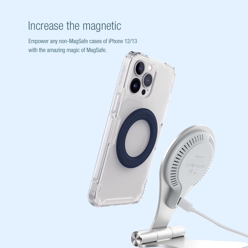 Colta x Nillkin Snap Magnetic Ring Plate Magsafe Iphone Samsung Oppo Xiaomi Huawei Vivo Realme