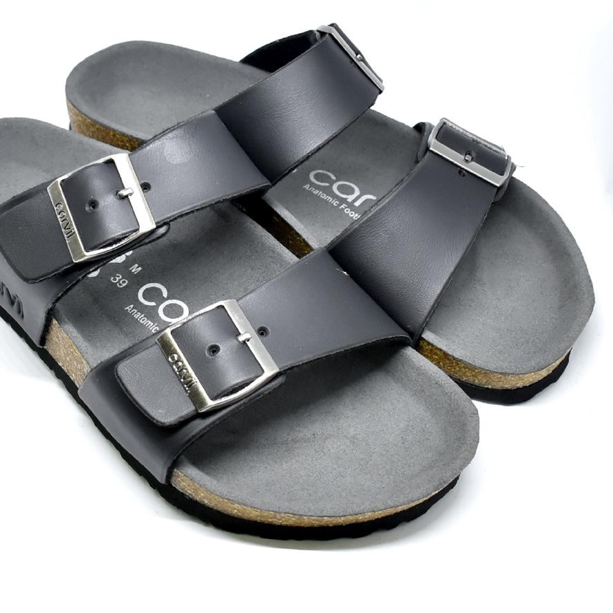 PHI Carvil Sandal Pria Kenzo-02 Black .