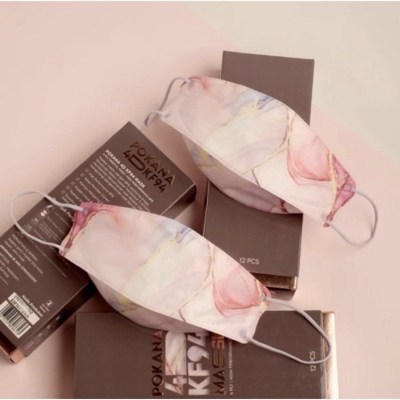 MASKER POKANA KF94 4D 4 PLY SATUAN