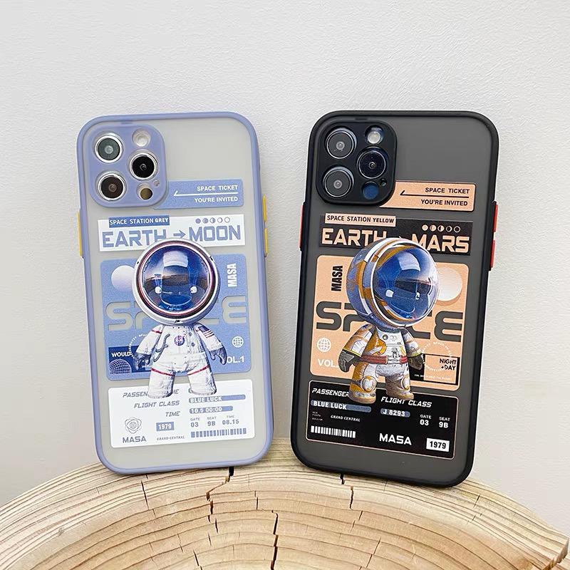 Fuze Karakter SoftCase Astronot Planet Xiaomi Redmi 5A 6A 8A 9 Prime 9C 9A 9i 10 Note 7 8 9 10 5G 10s Poco M3 pro X3 FM01