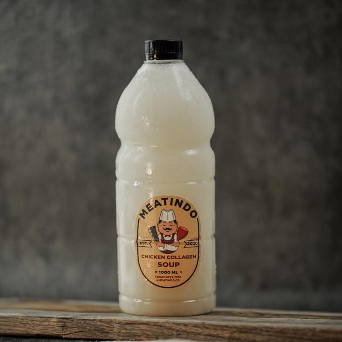 

[[COD]] CHICKEN COLLAGEN SOUP / KALDU KOLAGEN AYAM / KUAH SHABU - SHABU 1 L PROMO Kode 869