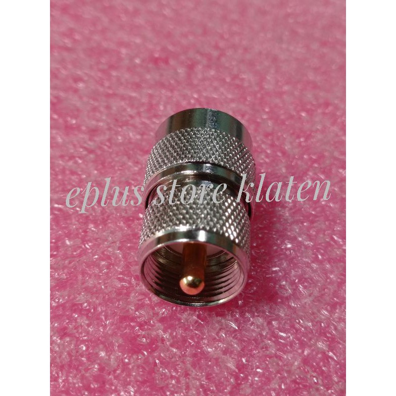 Konektor N male to PL male adapter connektor