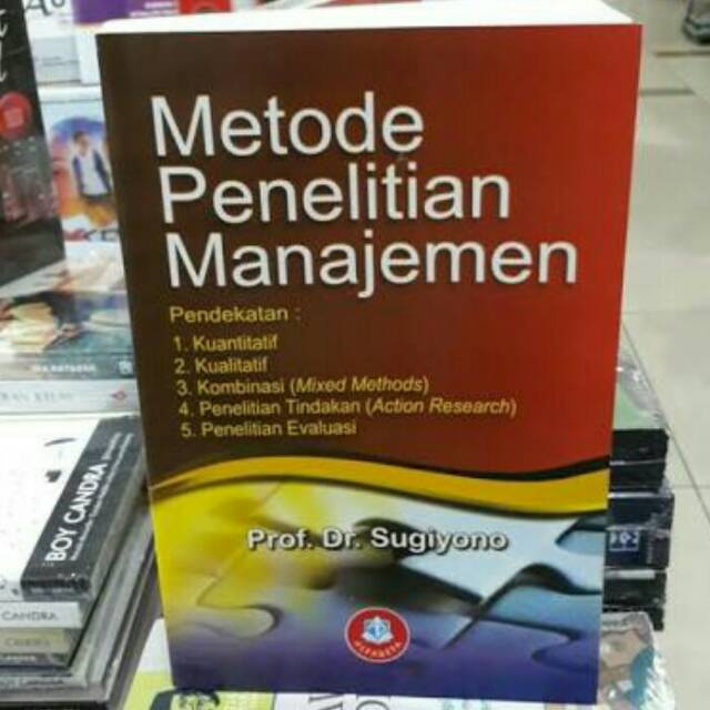 Metode Penelitian Manajemen Prof Dr Sugiyono Shopee Indonesia