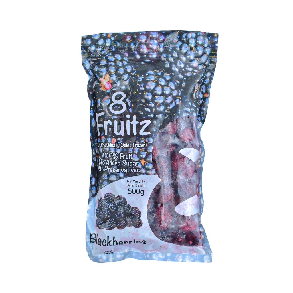 Frozen IQF Blackberry / Blackberry Beku 500 Gr