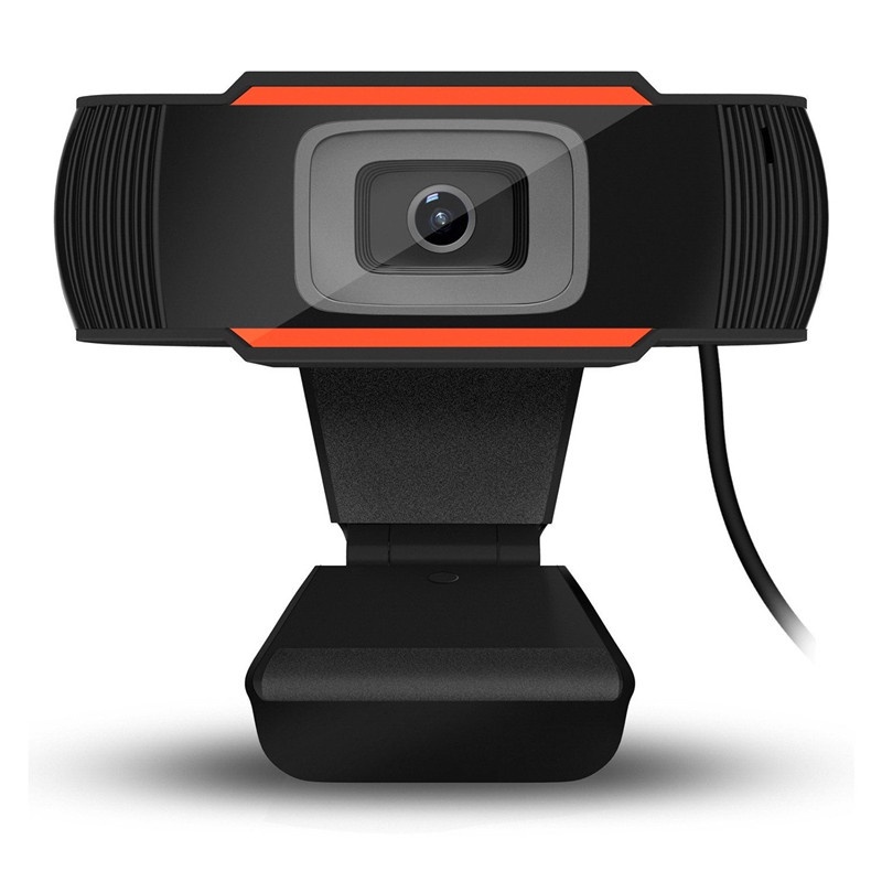 Kamera Webcam USB dengan Microphone / Mic microphone untuk Komputer Laptop PC Skype Zoom video conference - ACC PLUS