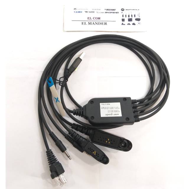 KABEL DATA MULTI USB HT MOTOROLA GP 338 GP 328 CP 1660 ATS 2500 GP 2000 -RIG MOTOROLA GM 338 GM 3688