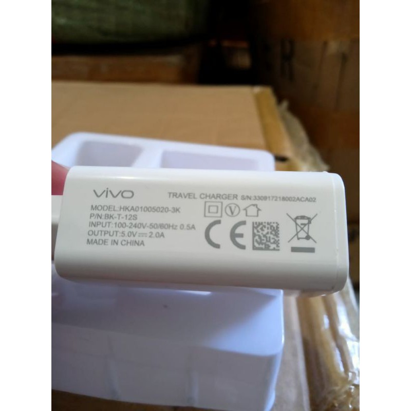 Charger VIVO 2A 5V USB Micro Fast Charging QC 2.0 ORIGINAL 100%