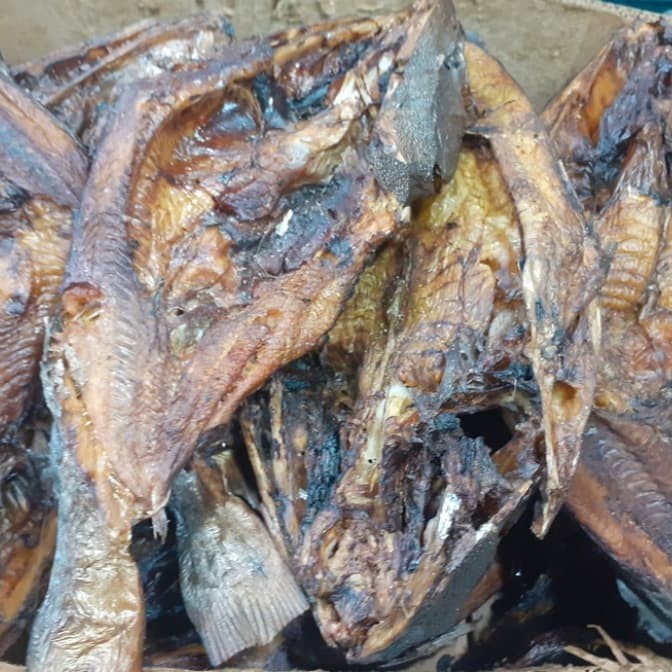 Ikan Asap - Ikan Sale/Salai Asap Baung 1Kg