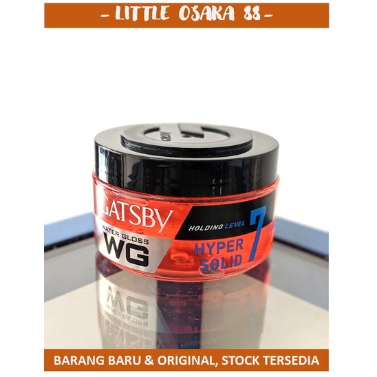 Gatsby WG Water Gloss 150 gr Level 5 Level 7