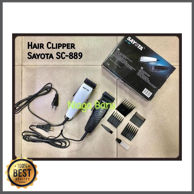 Waqasd Shop -  Alat Pencukur Rambut Hair Clipper Sayota SC-889 TK-2450-1675