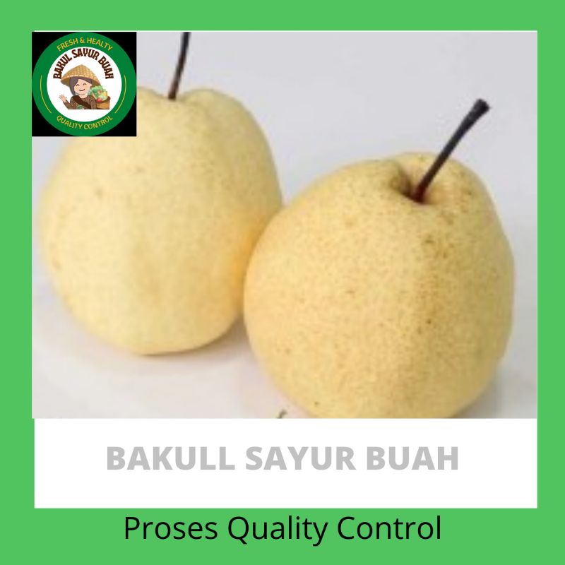 

BUAH PEAR SWEET SEGAR PER 1KG
