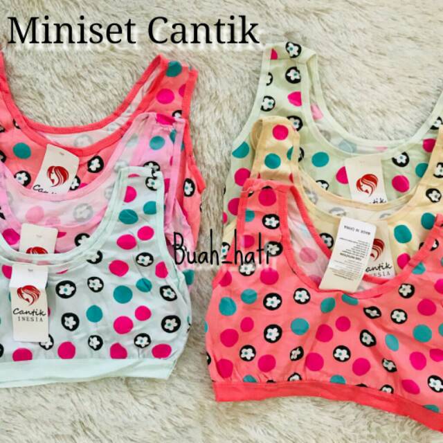 MINISET ANAK/BRA REMAJA WANITA