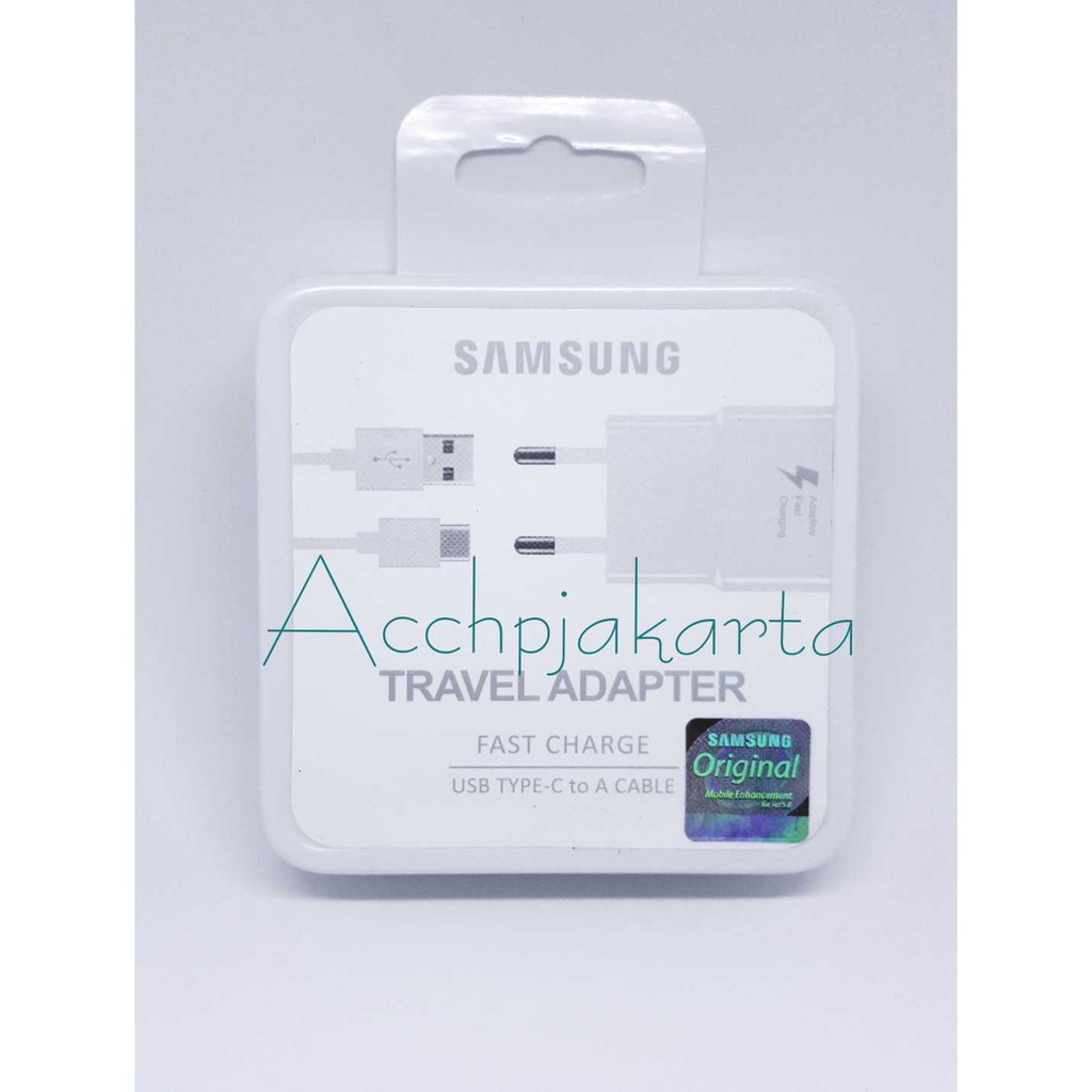 Charger Samsung S8 S9 S10 A50 A30 M30 M20 / A3 2017 /A5 2017 / A7 2017 - Carger Casan Fast Charging Type C Original 100%