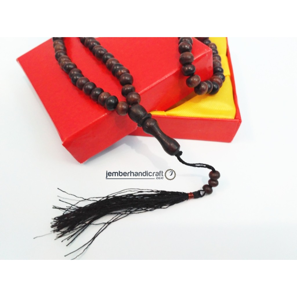 Tasbih Kayu Stigi / Tasbih Kayu Bertuah Stigi Original Bergaransi