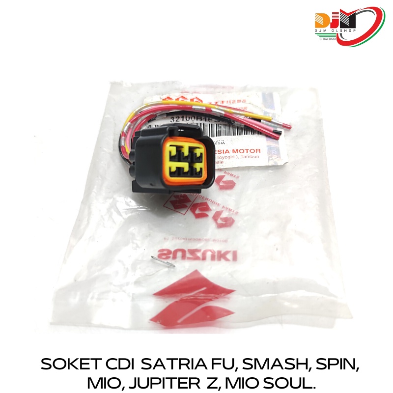 Soket Kabel CDI Smash Satria FU150 PNP Mio Jupiter Z