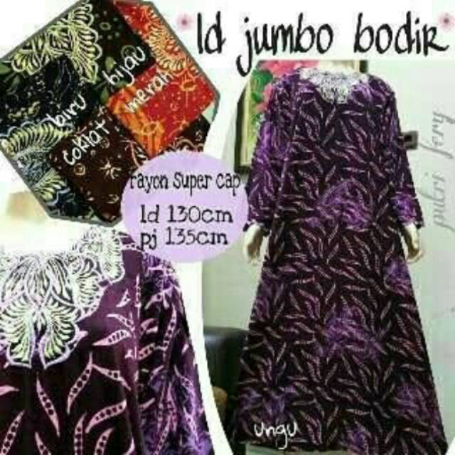 Gamis jumbo bordir