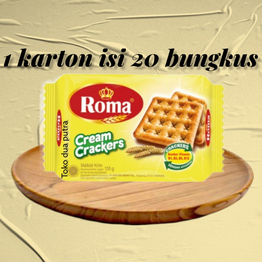 

Roma Cream Crackers 107 GR X 20 psc (1 karton)