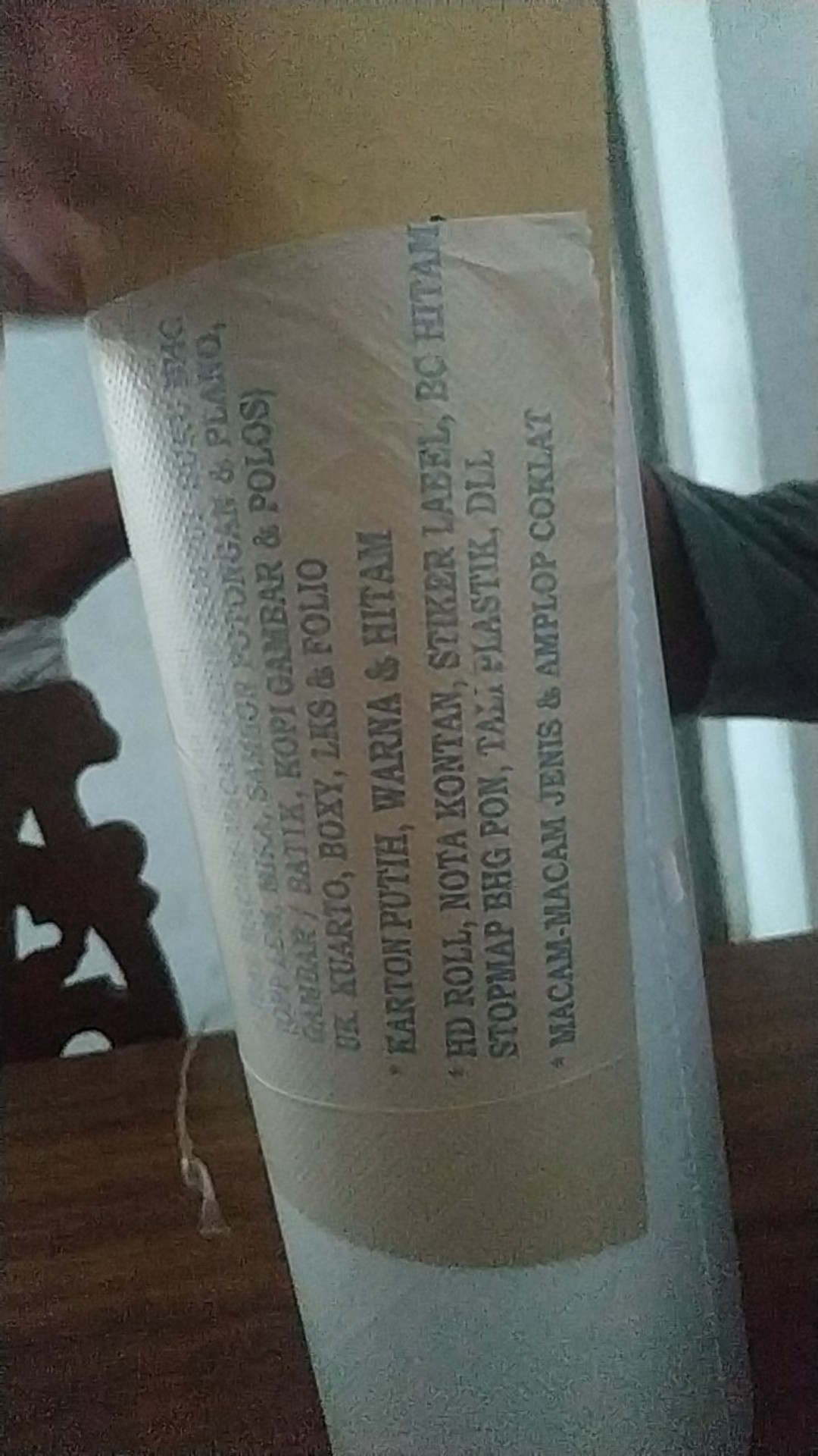 Plastik Hd Roll/plastik Buah/ Plastik Fotocopy