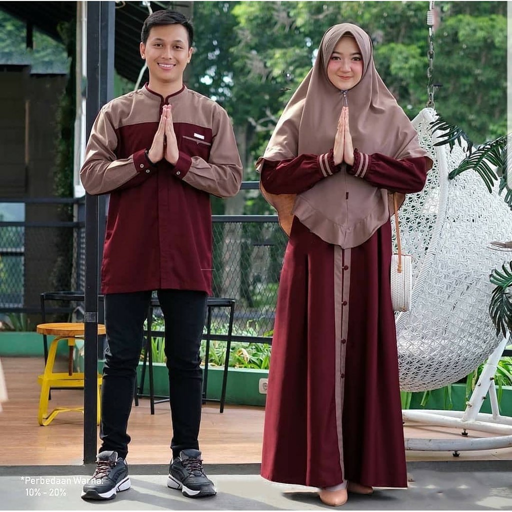 Gambar Baju Gamis Couple