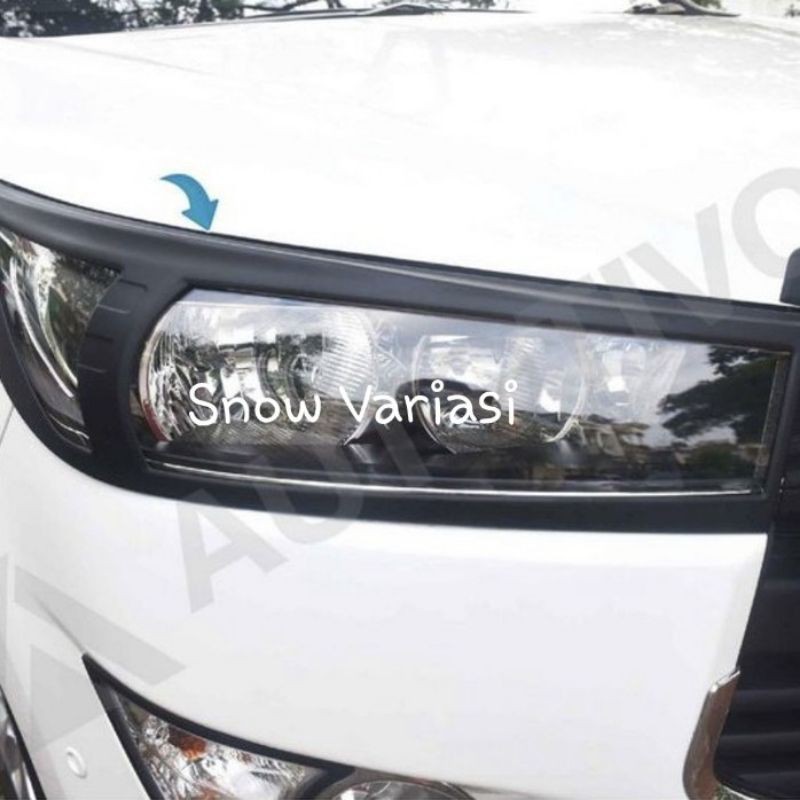 PAKET Garnish Outer Handle Tank cover All New Inova 2016 hitam dop dof