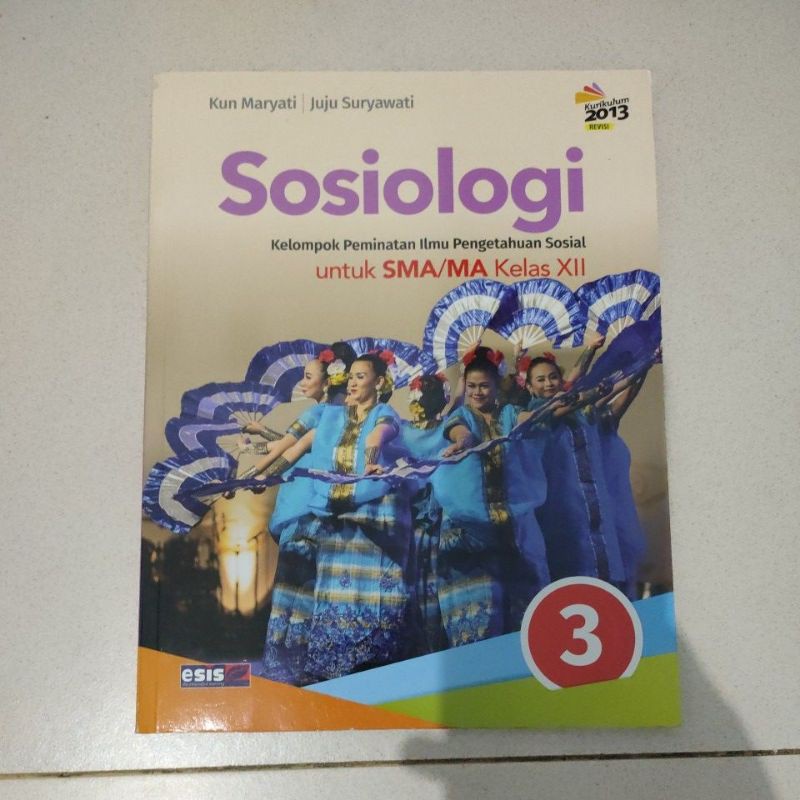 preloved buku sosiologi SMA IPS kelas 12/XII