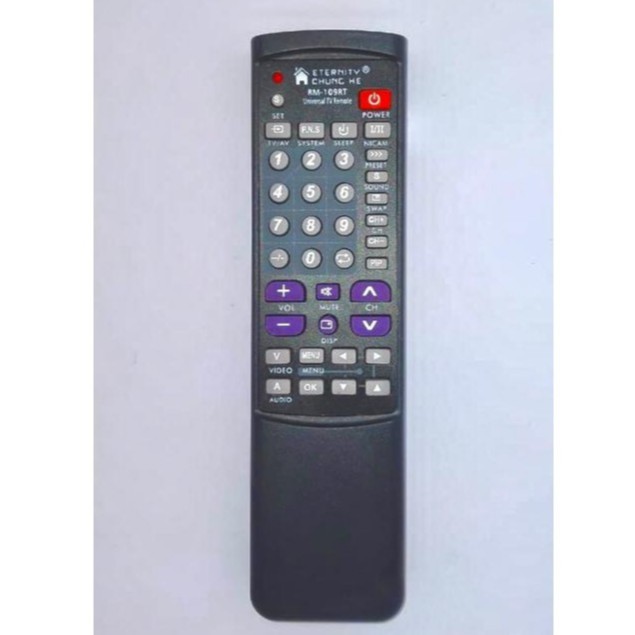 Remote TV LED LCD Multi Universal CHUNGHE / Remot TV slim