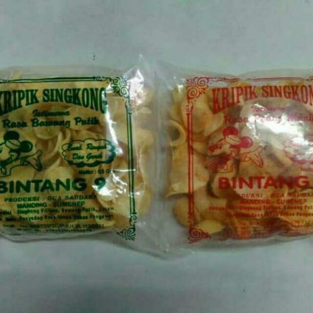 

Keripik singkong madura - harga per Bal