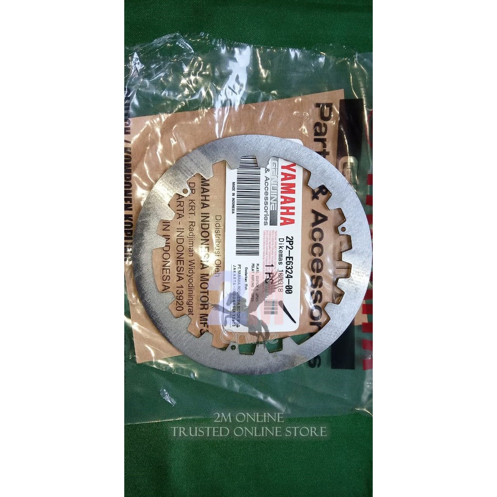Plat Gesek Besi Kampas Kopling - Vega R New Jupiter Z 2P2-E6324-00