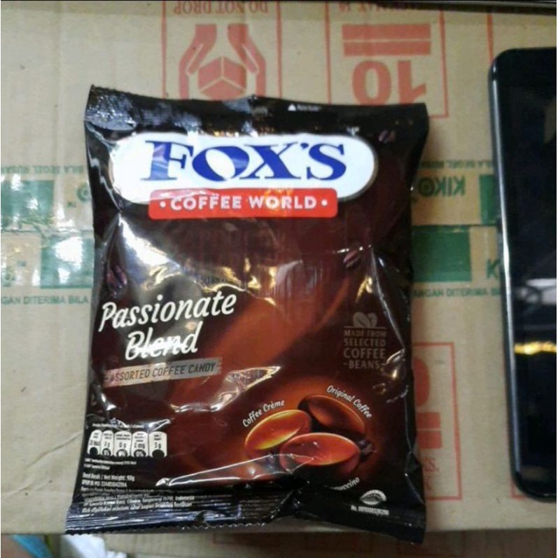 permen fox's kopi 90 gr
