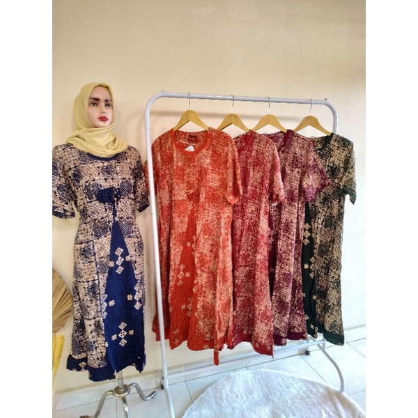 Daster Batik Nella - Daster Putri Diana Pekalongan