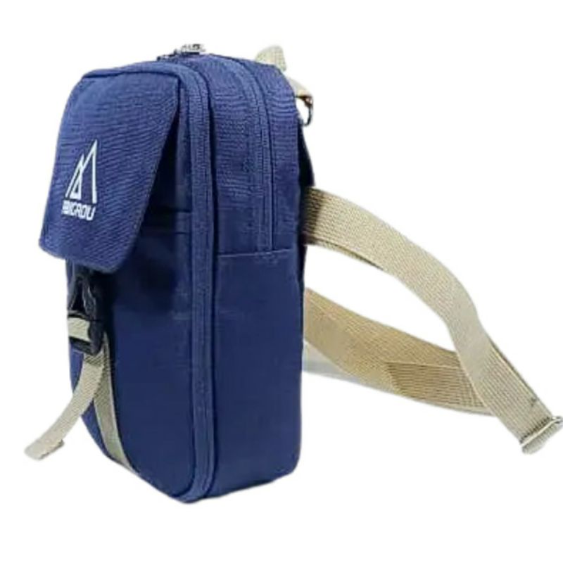 Daily Slingbag navy Abigadu / slingbag mini / slingbag pria wanita /slingbag multi pungsi | Abigadu