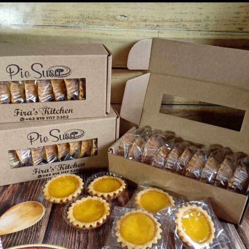 

GR Kue Pie Susu FIRAS KITCHEN Renyah, Harum dan Cocok untuk Teman Minum Kopi dan Teh.