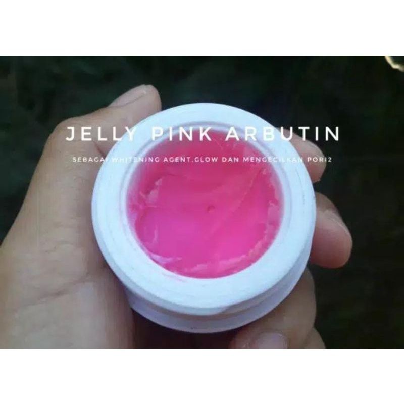 jelly pink glowing