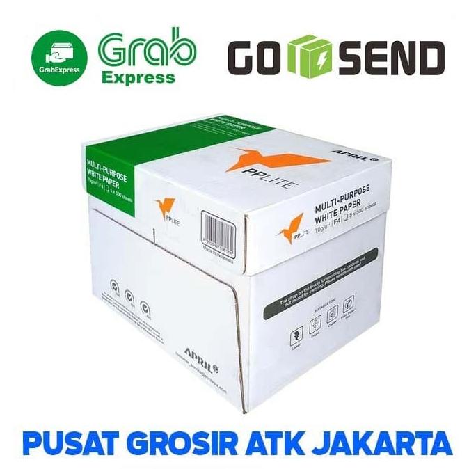 

TERMURAH Kertas copy F4 75gr PP LITE ( 1 Box ) KERTAS FOLIO