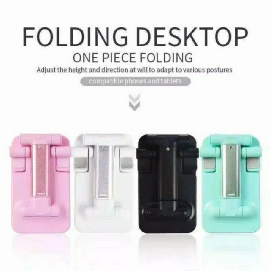 Liftable Foldable Phone Holder Stand HP Tablet Meja Folding Desktop