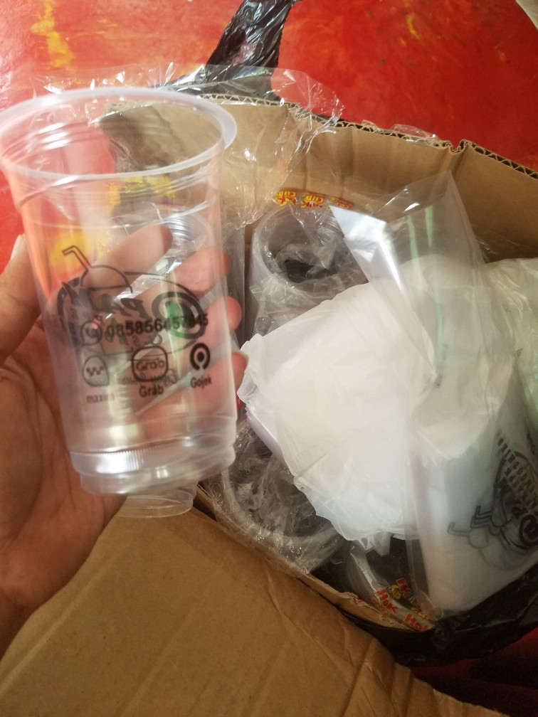 Paket Cup Dan Plastik Take Away