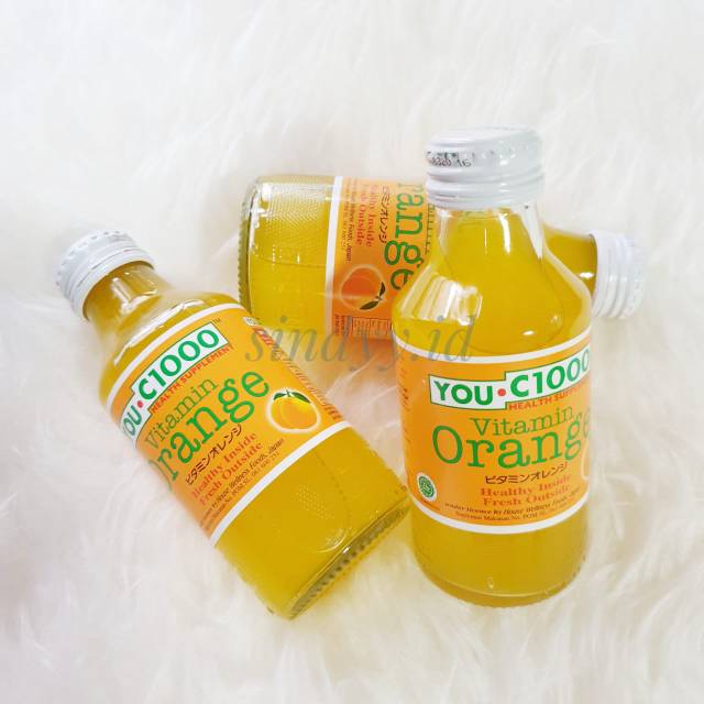 Hari Ini You C 1000 Vitamin Orange Lemon Botol Kaca Shopee Indonesia