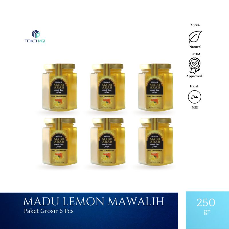 

Madu Lemon Mawalih 250 gr, Paket Grosir (6 pcs)