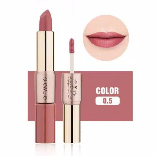 Bundara.id Ko-154 Lipstick Lipgloss Velvet Mate Otwoo long lasting