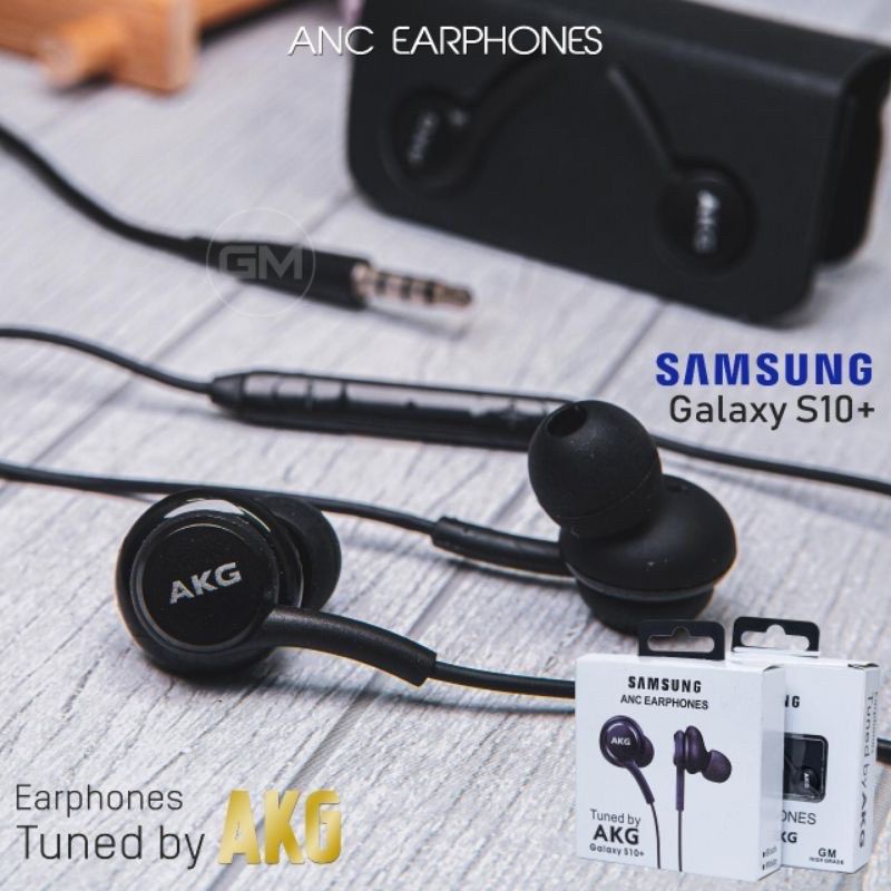 Headset Samsung S10 PLUS AKG Original /Hf AKG S10 Suara Mantap