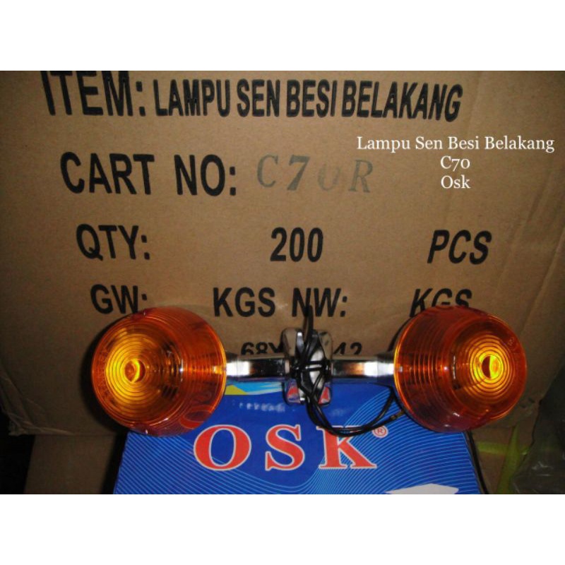 SEIN RITING C70/SEIN BELAKANG C70 SATU SET