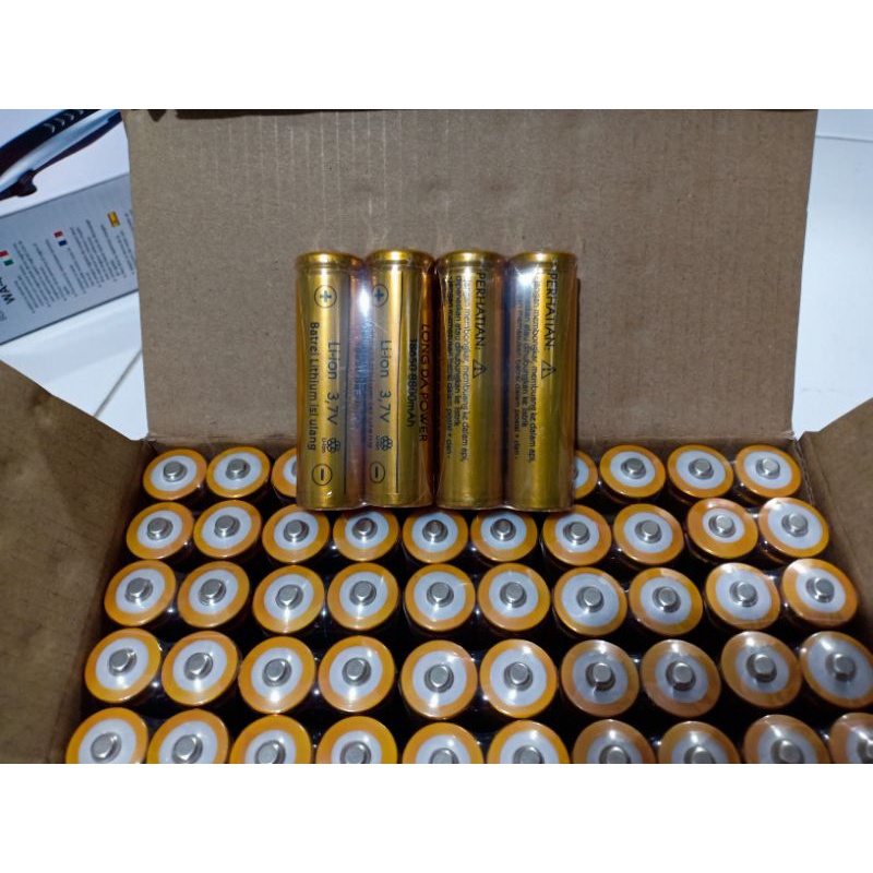 Baterai 18650 Original longda gold  1000mAh Reall Authentic