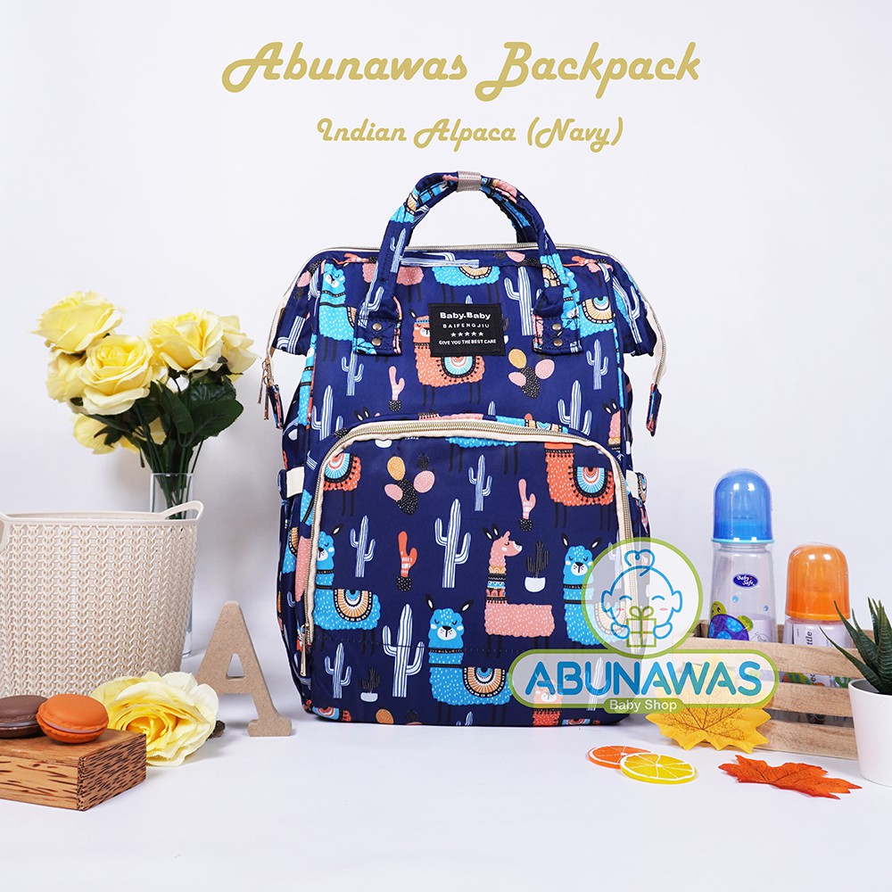 Tas Bayi Baby Diaper Bag Backpack Asi / Tas Backpack Bayi Import