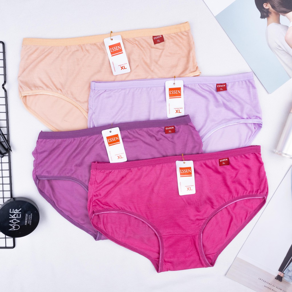 BEE - Celana Dalam Import Murah Wanita Undies Cwe Modengmeinv 2910-ESSEN POLOS