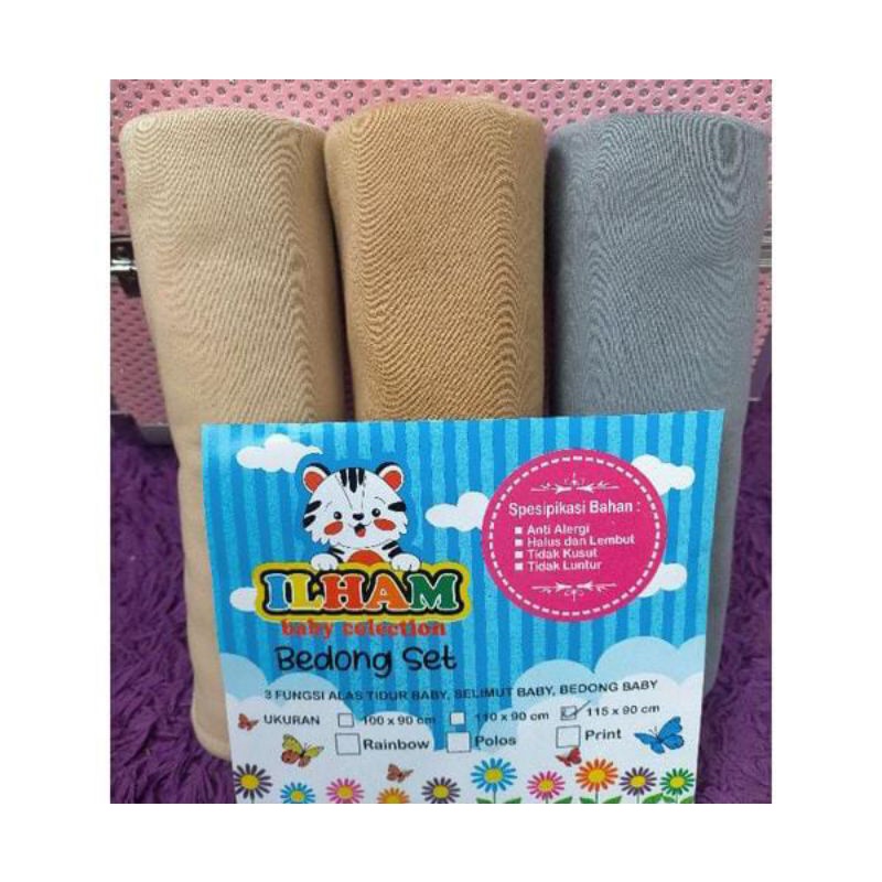 3PCS BEDONG Bayi jumbo 110 x 95 CM