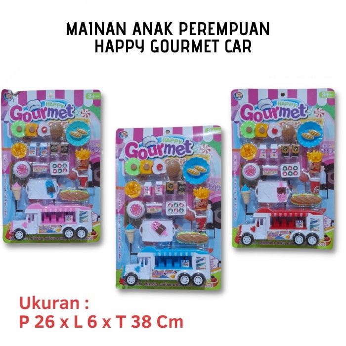 LI 6 - Mainan Kendaran Happy Gourmet Drink LI6